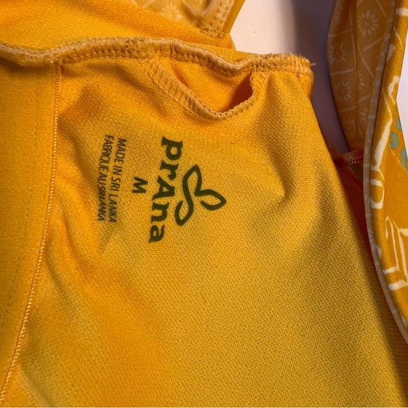 PrAna Yellow Ella One Piece Swimsuit. New without tags. Size M - Picture 8 of 11